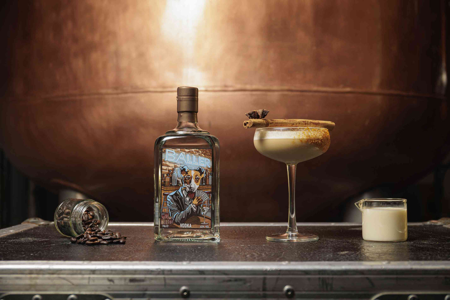 
                  
                    Baller 'Eggnog Espresso Martini' Kit (70cl)
                  
                