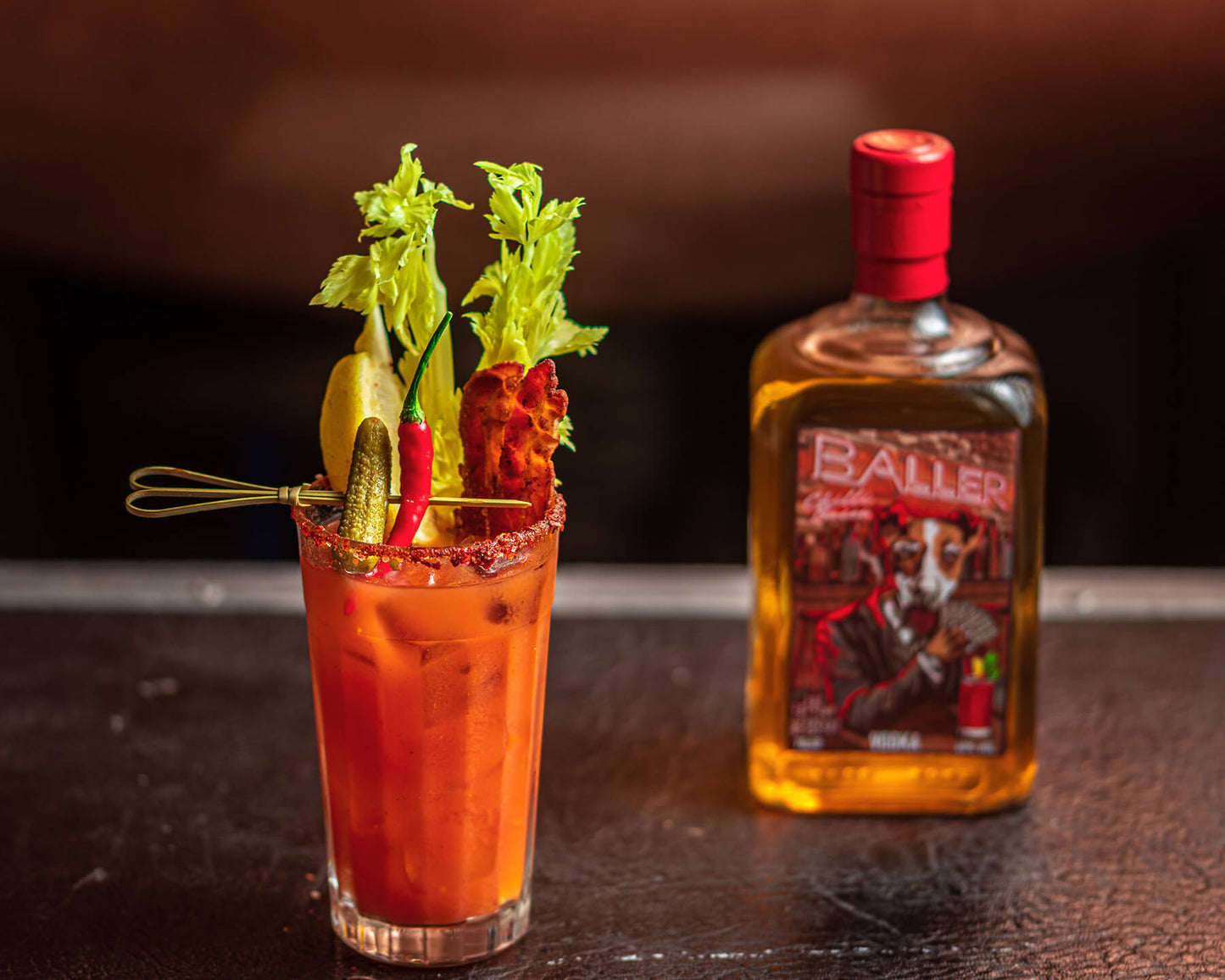 
                  
                    Baller 'Chilli Bacon' Bloody Mary Kit (70cl)
                  
                