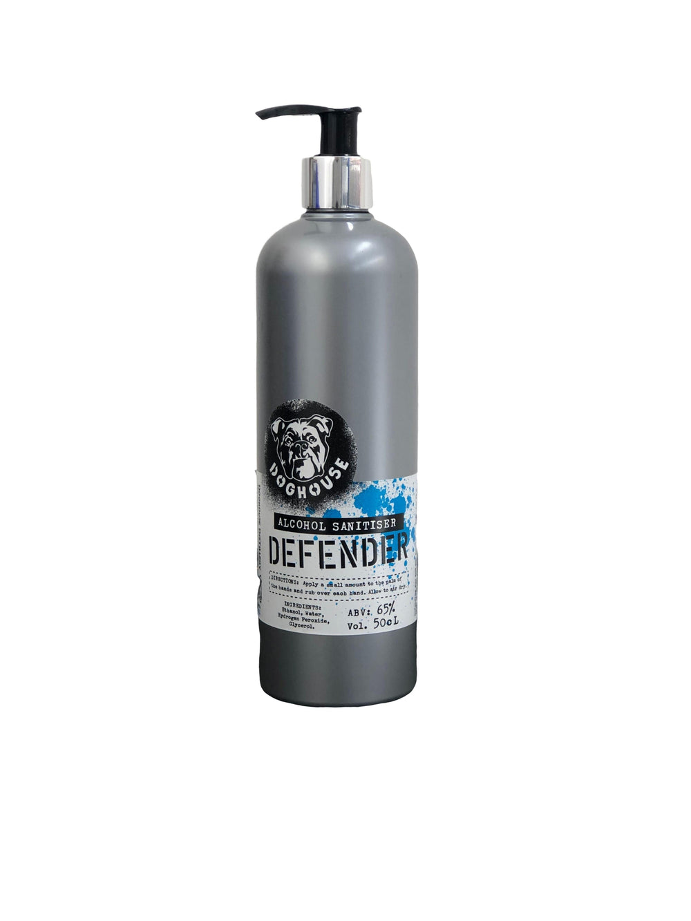Defender Hand Sanitiser (500ml) - Doghouse Distillery