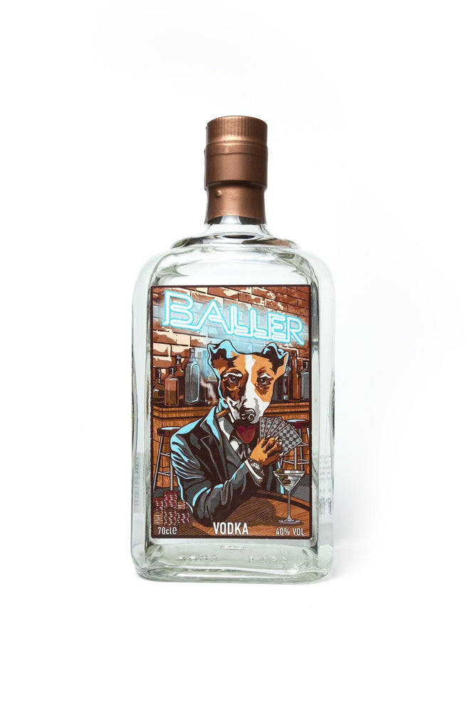 Baller Vodka (70cl) - Doghouse Distillery